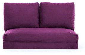 Fioletowa rozkładana sofa 120 cm Taida – Balcab Home