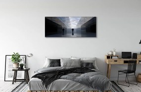 Obraz na płótnie Niebo w Lustrzanym Odbiciu