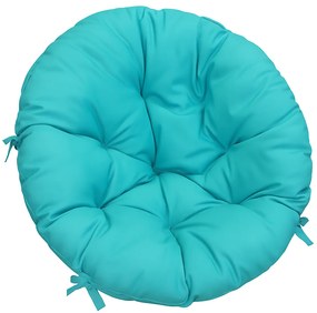 Poduszka puchowa Acapulco wodoodporna na fotel Oxford turkus