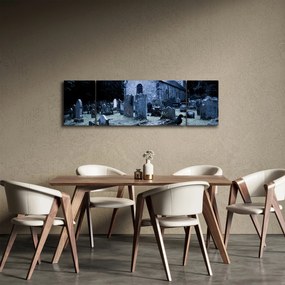 Obraz - Ciemna noc (170x50 cm)