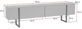 Stolik TV Serenity Fressia Marble