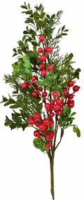 Świąteczna ozdobna gałązka Navara, 70 cm