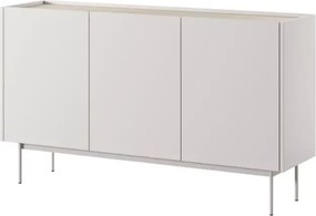 Komoda 3-drzwiowa Lobster – nowoczesna do salonu, metalowe nogi