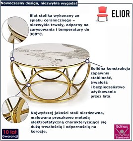 Ława okrągła do salonu R6-F85