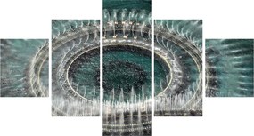 Obraz fontanny (125x70 cm)
