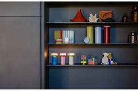 Niebieska lampa stołowa LED ze ściemniaczem (wysokość 17,5 cm) Victoria – Remember