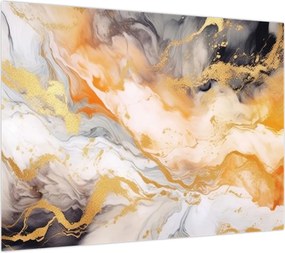 Obraz na szkle - Marmurkowe tło (70x50 cm)