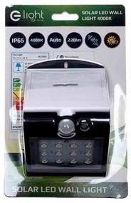 Lampka Solarna Butterfly Czarna 1,5W