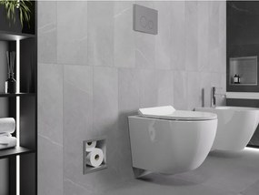 Mexen X-Wall-B magazynek na papier toaletowy, inox - 1915
