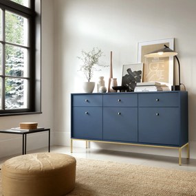 Komoda MONDO 154 cm do Salonu Sypialni Odcienie granatowego