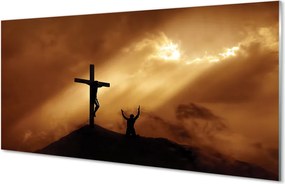 Panel nad Blat Kuchenny Jezus w Blasku Niebiańskiego Światła