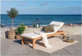 Leżak ogrodowy z drewna tekowego House Nordic Andorra