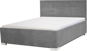 Łóżko KATI 180x200 cm Cappuccino Z materacem