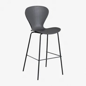 Na Wysokim Stołku. ↑75 Cm & Czarny & Ciemnoszary Polipropylen & Polipropylen - Sklum