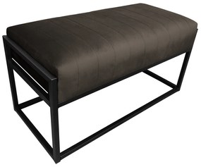 Ławka KAYA LOFT MG05 pufa podnóżek metal