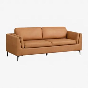 Sofa Dwuosobowa Z Ekoskóry Soren Camel - Sklum