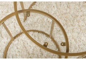 Zestaw stolików konferencyjnych Aurum Gold 60 cm, 2 szt.