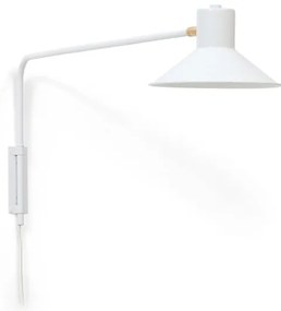 Biały kinkiet ø 20 cm Aria – Kave Home