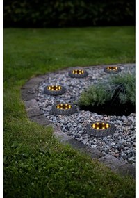 Zestaw 2 ogrodowych lamp solarnych LED Star Trading Lawnlight, ø 11 cm