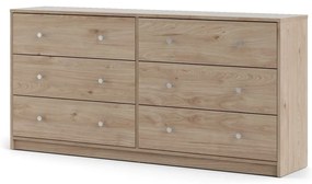 Komoda w naturalnym kolorze 143x68x32 cm May – Tvilum