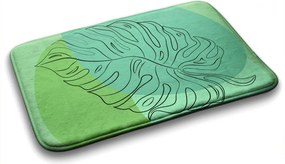 Dywanik łazienkowy antypoślizgowy Dywanik łazienkowy antypoślizgowy Monstera Liście