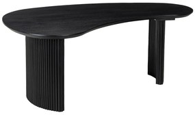 Stolik kawowy z drewna mangowca - Czarny - TAMENIA marki Maison Céphy