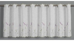 Biała firanka 135x45 cm Lavender – Sehlbach