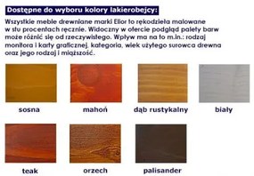 Ławka ogrodowa Peony 3X bez oparcia 180cm - 7 kolorów