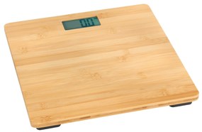 Waga łazienkowa BAMBUSA, elektroniczna, bambusowa, 30 x 30 cm, WENKO