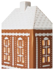 Kamionkowy świecznik na świeczkę typu tealight Gingerbread Lighthouse – Kähler Design