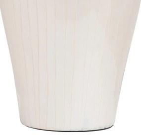 Biały szklany wysoki wazon (wysokość 57 cm) Linea – Ixia