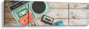 Obraz - Radio retro (170x50 cm)