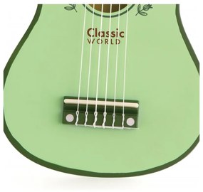 Classic world drewniana gitara vintage dla dzieci 3+