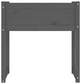 Szara duża donica ogrodowa - Asto