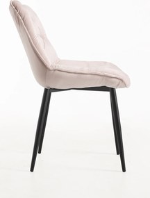 Zestaw 4 Krzese Miska Aksamitne