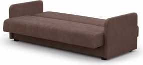 Sofa Okabiz 2-osobowa z funkcją spania, pojemnikiem i eleganckim designem