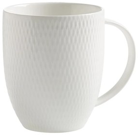 Biały porcelanowy kubek Maxwell &amp; Williams Diamonds, 370 ml