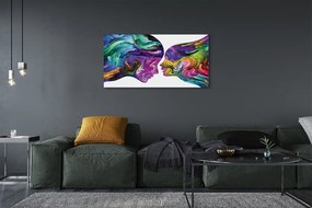 Duży obraz na płótnie Ludzie i Mazy