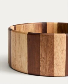 Drewniana miska do serwowania w naturalnym kolorze Nover – Kave Home