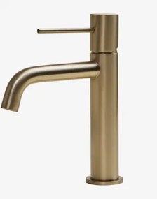 Bateria Umywalkowa Z Mosiądzu Orveta Szczotkowane Złoto & ↑20 Cm - Sklum