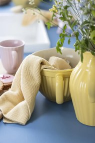 Żółta ceramiczna misa na ciasto MYNTE LEMONADE