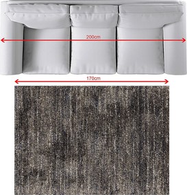 Dywan Royal Nomadic Living dark grey/sailor blue 120x170cm