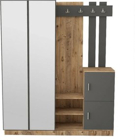 Zestaw do przedpokoju Dany Atlantic Pine and Anthracite