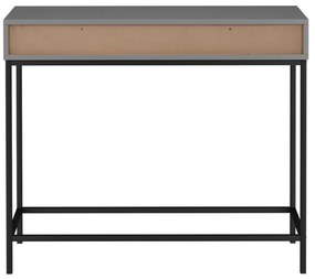 Szara konsola 35x90 cm Celine – Støraa