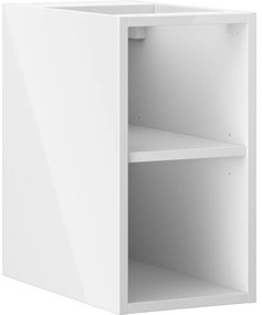 Mexen Box-A szafka otwarta z półką 25 cm, biała połysk - 91AX2-0250-470-0-00