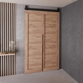 Drzwi Przesuwne QUDIO M1 Dąb Craft Złoty 100