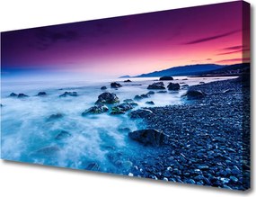 Obraz drukowany na płótnie Złoty Piasek i Ocean