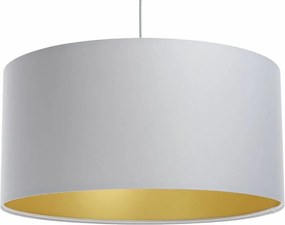 Lampa wisząca MODERN 50 szara/złoty mat