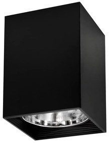 Oświetlenie punktowe JUPITER 1xE27/20W/230V 16x16 cm czarne