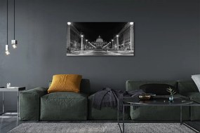 Obraz canvas na ścianę Droga do Zabytkowej Kaplicy